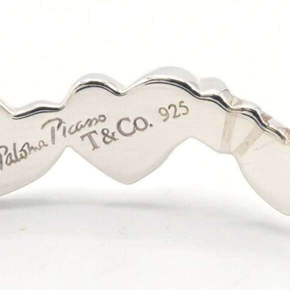 TIFFANY Silver Heart Bracelet - Picture 3 of 5